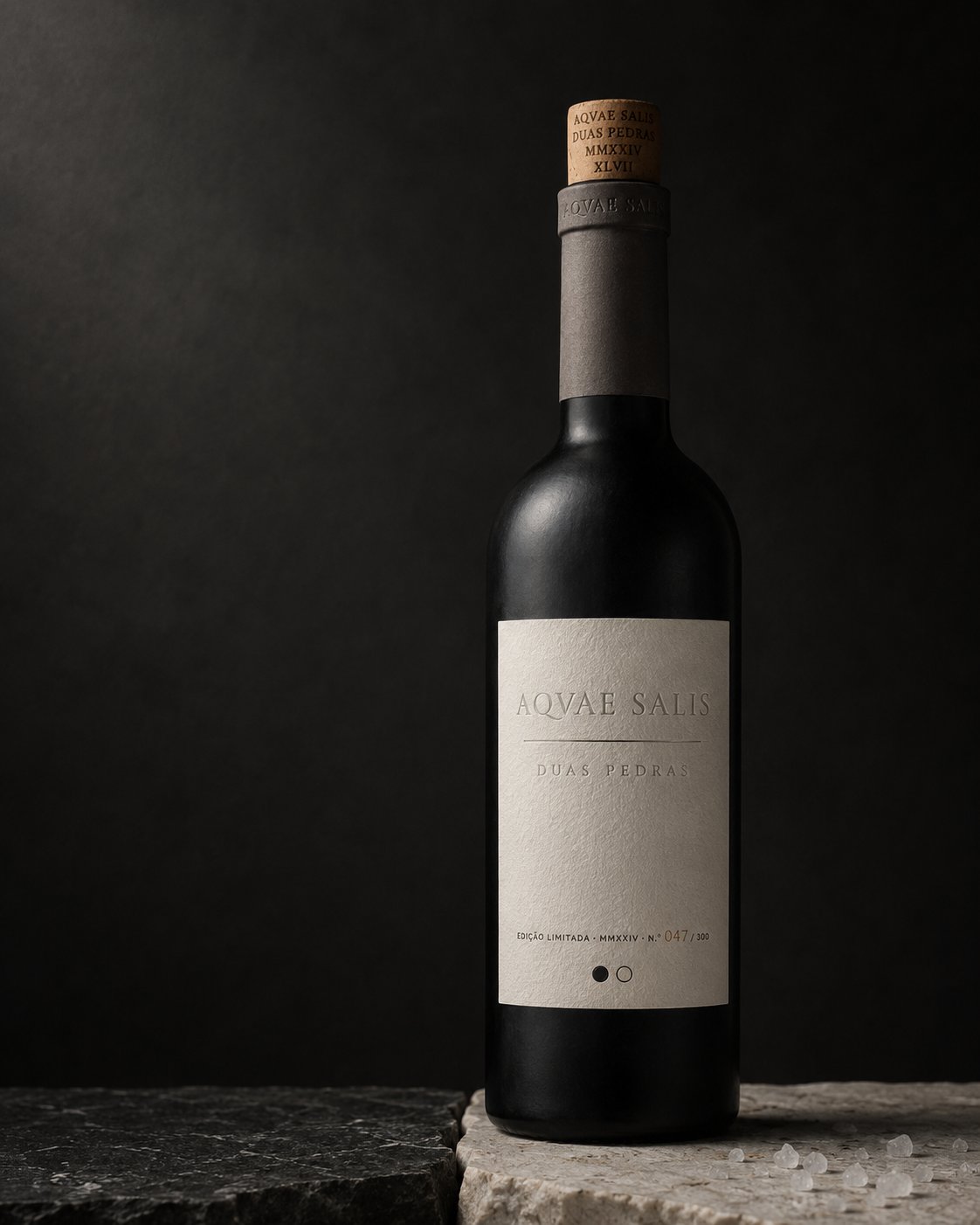 Duas Pedras · edição limitada AQVAE SALIS · 300 garrafas · MMXXIV